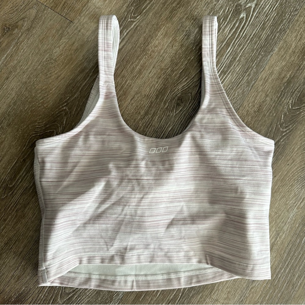 Cropped sports tank